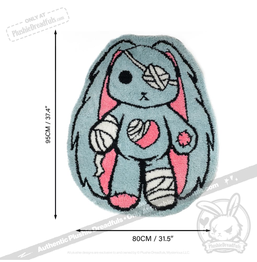 Ouchie Rabbit Rug Home Decoration