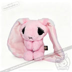 Pastel Pink Anxiety Rabbit Limited Edition - Plush Stuffed Animal - plush