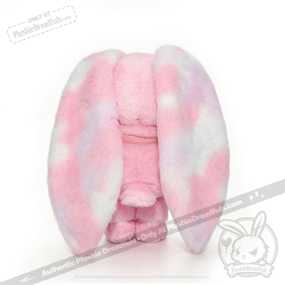 Pastel Pink Anxiety Rabbit Limited Edition - Plush Stuffed Animal - plush