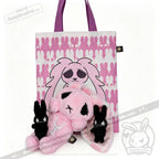 Pastel Pink Anxiety Rabbit Limited Edition - Plush Stuffed Animal - plush