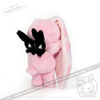 Pastel Pink Anxiety Rabbit Limited Edition - Plush Stuffed Animal - plush