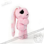 Pastel Pink Anxiety Rabbit Limited Edition - Plush Stuffed Animal - plush
