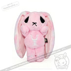 Pastel Pink Anxiety Rabbit Limited Edition - Plush Stuffed Animal - plush