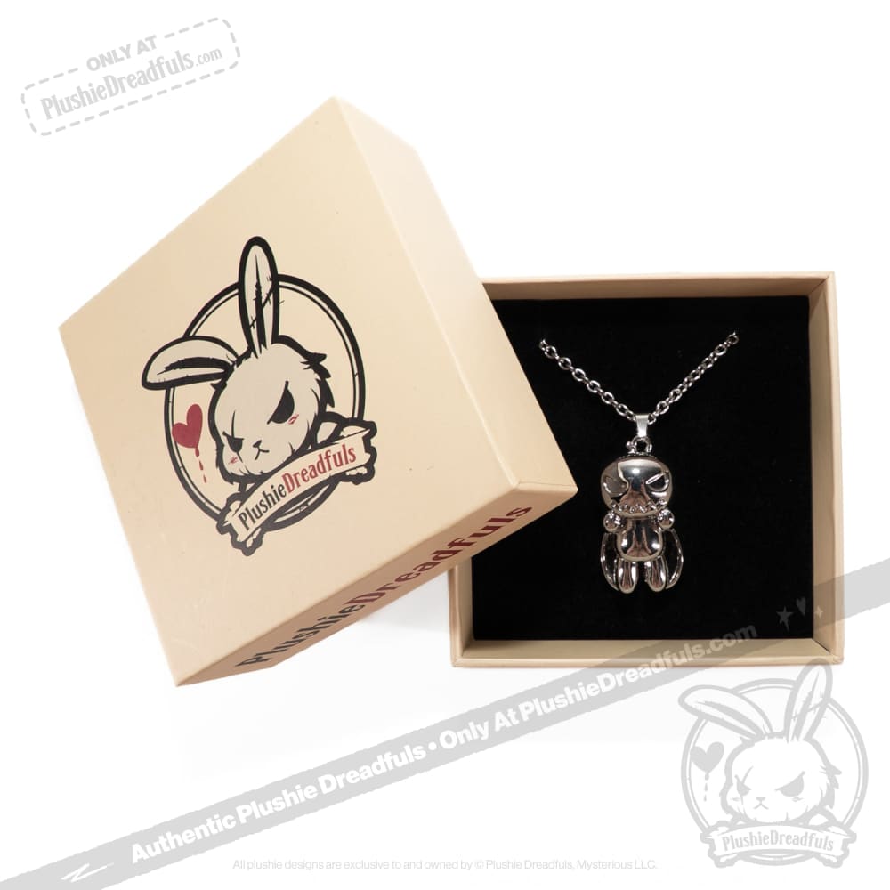 Peter Pumpkin Rabbit Necklace necklace