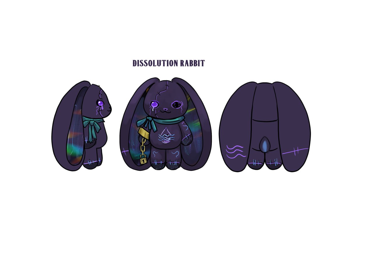 ぬいぐるみドレッドフルズ - 解散ウサギ