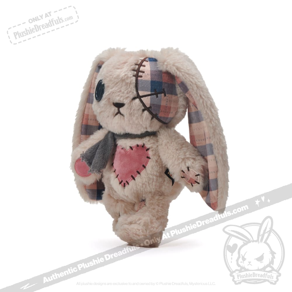 Plushie Dreadfuls - Plaid Love Rabbit - Plush Stuffed Animal toy