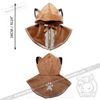 Plush Cape - Fox Cape accessory