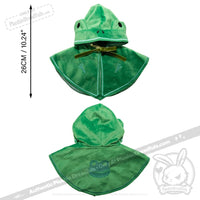 Load image into Gallery viewer, Plush Cape - Froggy Cape accessory
