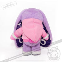 Load image into Gallery viewer, Plush Hoodie Pink Bun Hoodie accessory
