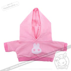 Plush Hoodie Pink Bun Hoodie accessory