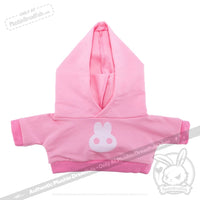 Load image into Gallery viewer, Plush Hoodie Pink Bun Hoodie accessory
