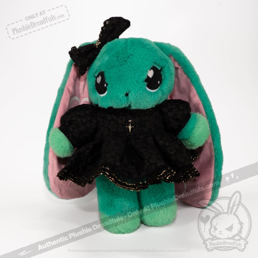 Plush Outfit - Black Sparkle Dress Outfit accessory