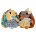 Plush Outfit -Blue Floral Jumper Skirt accessory