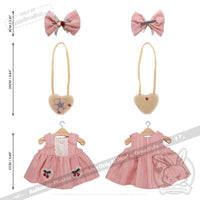 Load image into Gallery viewer, Plush Outfit -Cherise Dress accessory
