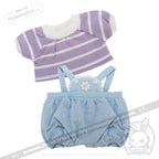 Plush Outfit -Daisy Bloomin Overalls accessory