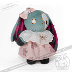 Plush Outfit -Dusty Rose and Lace Dress accessory