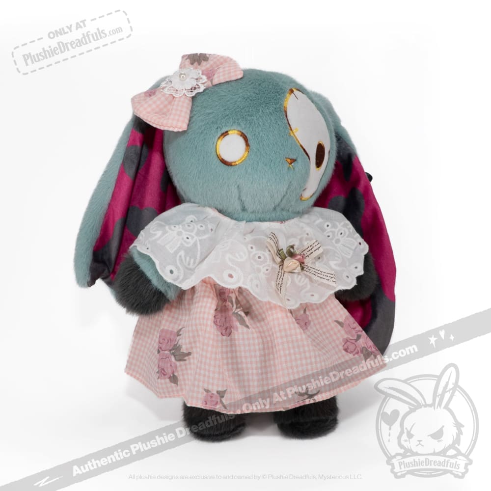 Plush Outfit -Dusty Rose and Lace Dress accessory