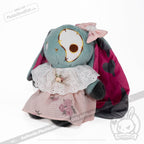 Plush Outfit -Dusty Rose and Lace Dress accessory