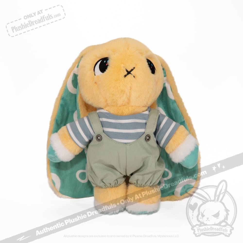 Plush Outfit -Olive Pumpkin Patch Overall Set accessory