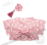 Load image into Gallery viewer, Plush Outfit - Pink Kimono accessory
