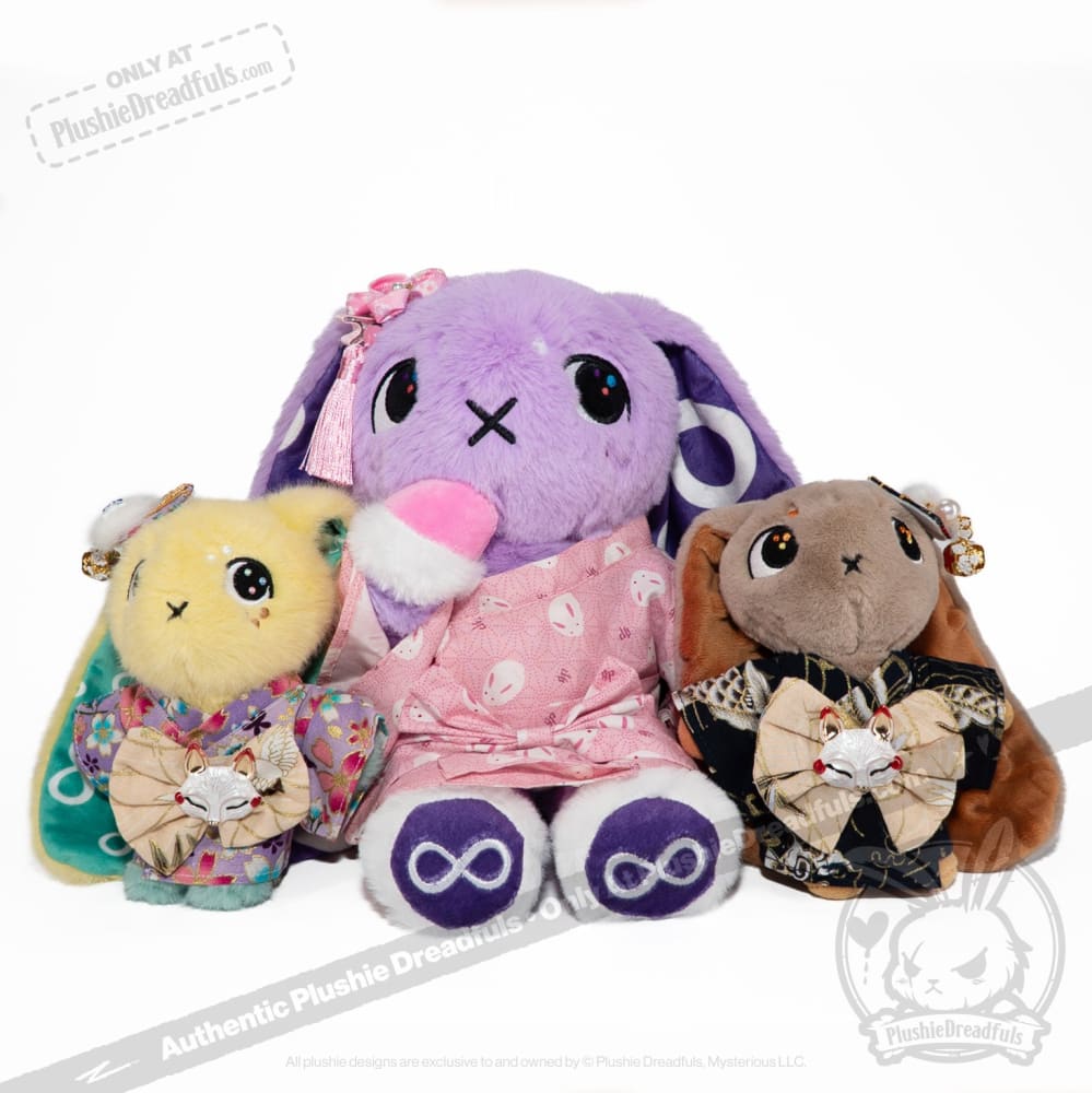 Plush Outfit - Pink Kimono accessory