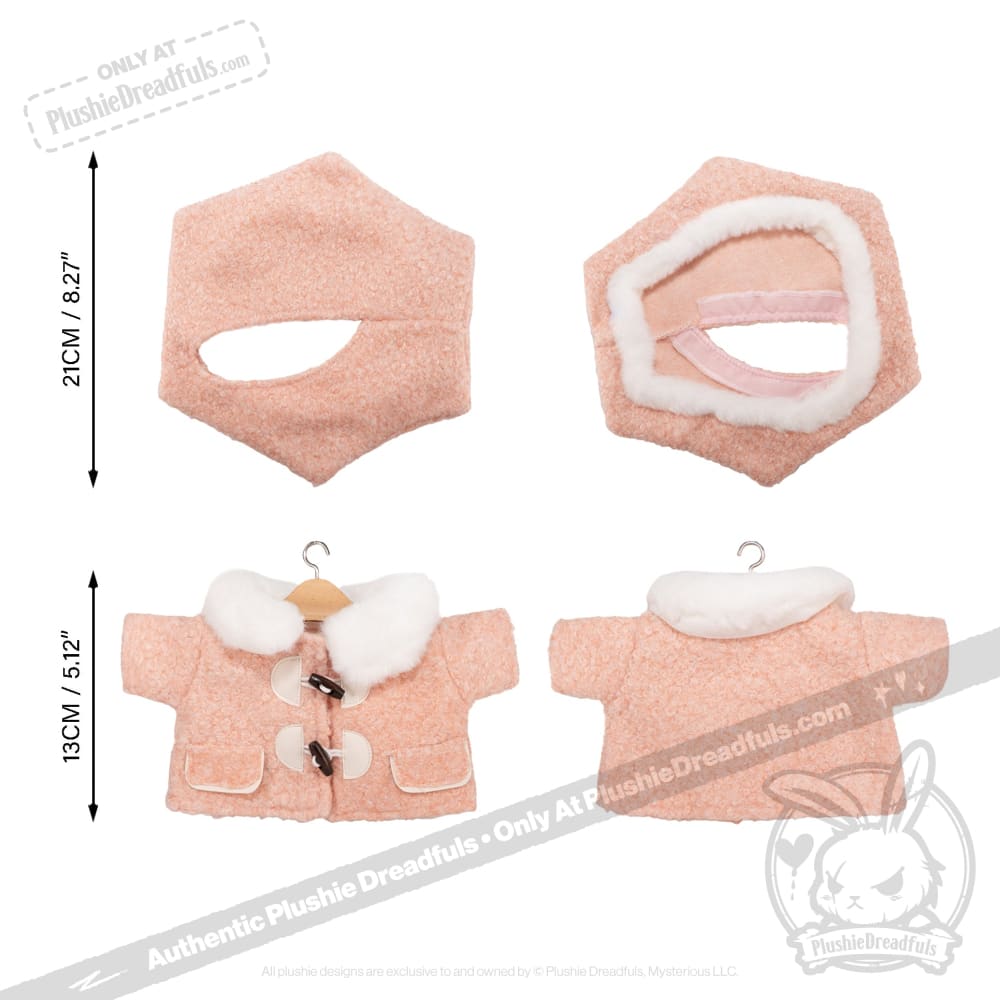 Plush Outfit -Pink Parka accessory