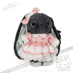 Plush Outfit - Pink Polka Dot Ruffle Dress Outfit accessory