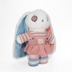 Plush Outfit -Pink Pumpkin Patch Skirt Overall Set accessory