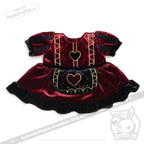 Plush Outfit - Queen of Hearts Dress accessory