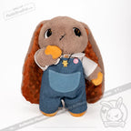 Plush Outfit - Teddy Overalls accessory