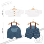 Plush Outfit - Teddy Overalls accessory