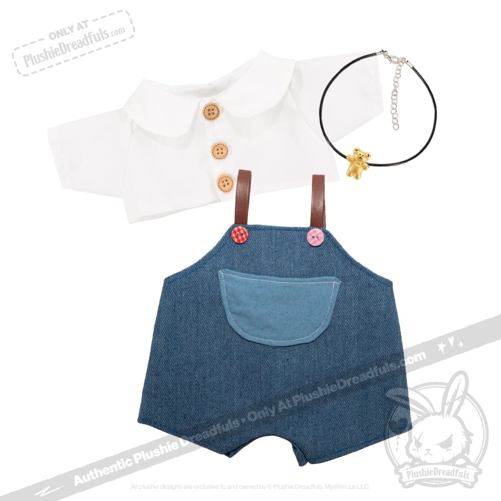 Plush Outfit - Teddy Overalls accessory