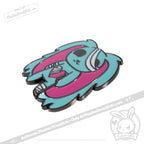 Plushie Dreadfuls - 2 Inch Enamel Pin Pin