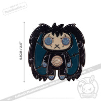 Load image into Gallery viewer, Plushie Dreadfuls - 2 Inch Enamel Pin Pin
