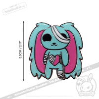 Load image into Gallery viewer, Plushie Dreadfuls - 2 Inch Enamel Pin Pin
