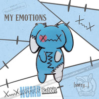 Load image into Gallery viewer, Plushie Dreadfuls - 2 Inch Enamel Pin Numb Pin
