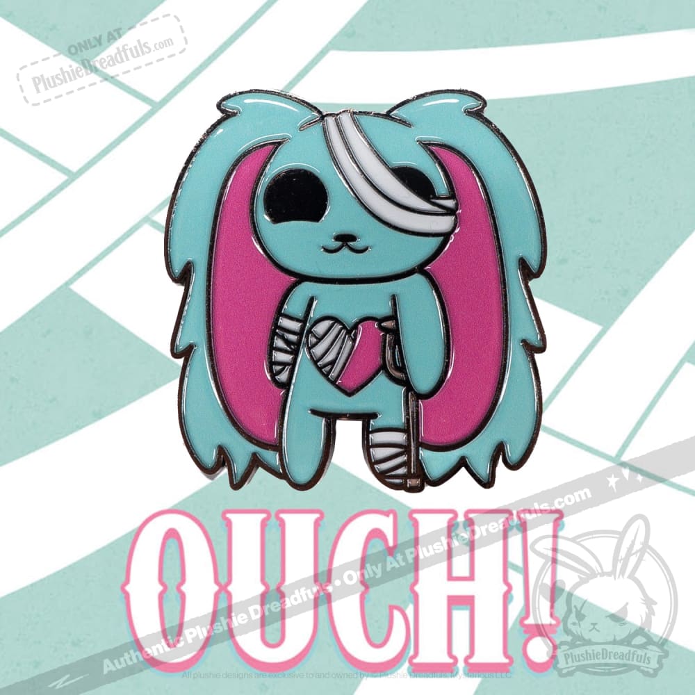 Plushie Dreadfuls - 2 Inch Enamel Pin Ouchie Pin