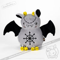 Load image into Gallery viewer, Plushie Dreadfuls - Adhd Bat Plush Stuffed Animal Plush
