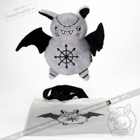 Load image into Gallery viewer, Plushie Dreadfuls - Adhd Bat Plush Stuffed Animal Plush
