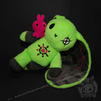 Load image into Gallery viewer, Plushie Dreadfuls - ADHD Rabbit Extra Chaos Edition- Plush Stuffed Animal plush
