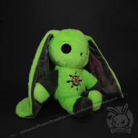 Load image into Gallery viewer, Plushie Dreadfuls - ADHD Rabbit Extra Chaos Edition- Plush Stuffed Animal plush
