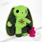 Plushie Dreadfuls - ADHD Rabbit Extra Chaos Edition- Plush Stuffed Animal plush