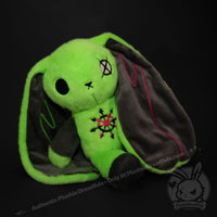 Load image into Gallery viewer, Plushie Dreadfuls - ADHD Rabbit Extra Chaos Edition- Plush Stuffed Animal plush
