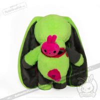 Load image into Gallery viewer, Plushie Dreadfuls - ADHD Rabbit Extra Chaos Edition- Plush Stuffed Animal plush

