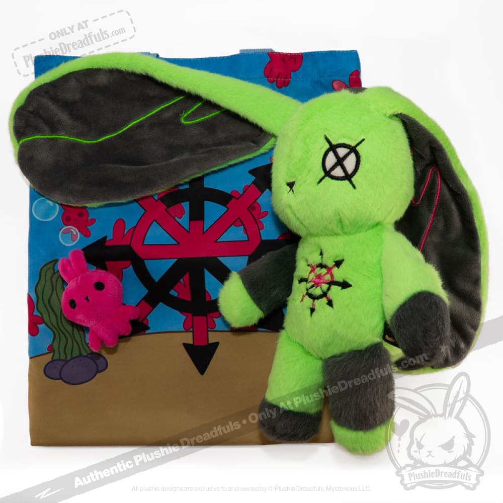 Plushie Dreadfuls - ADHD Rabbit Extra Chaos Edition- Plush Stuffed Animal plush