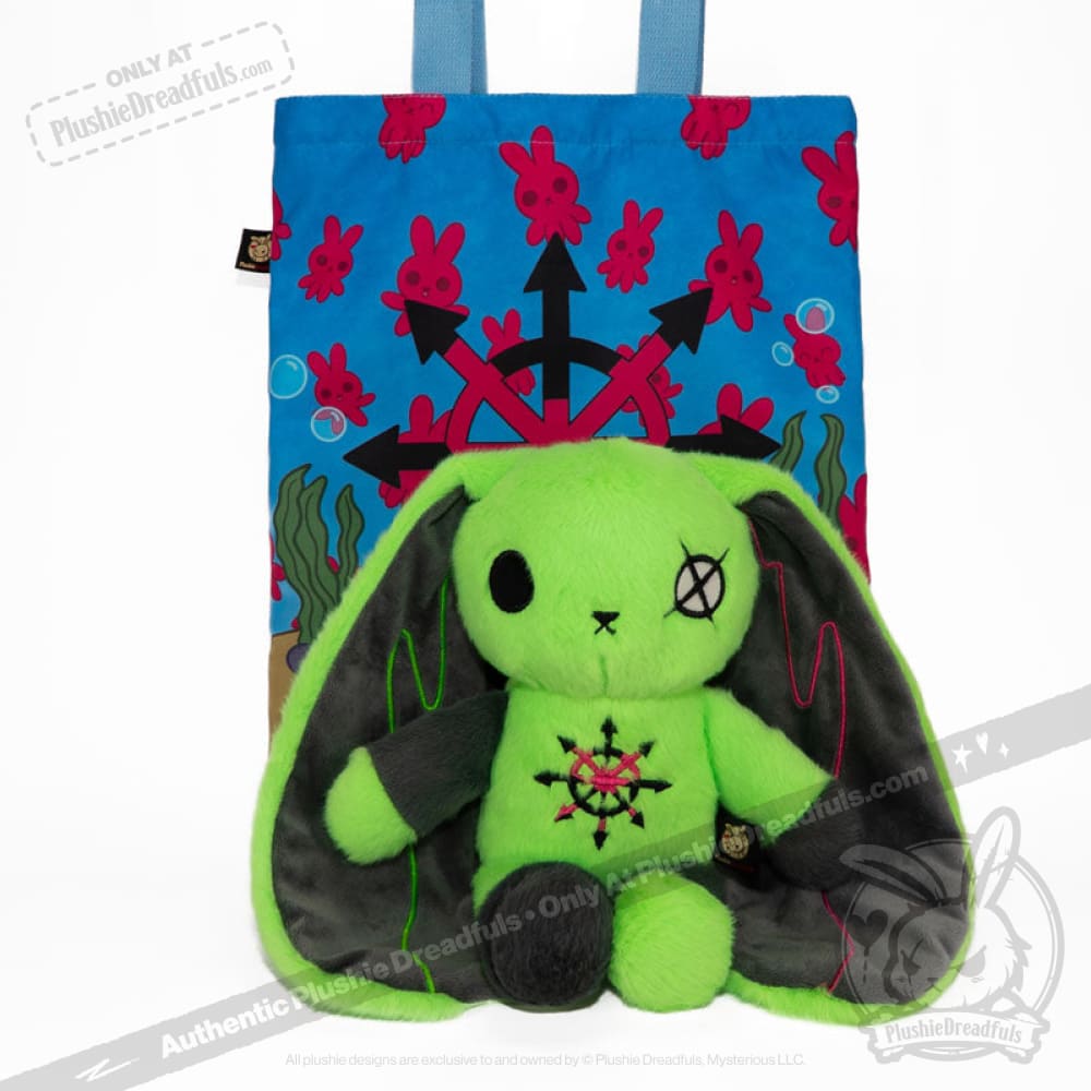 Plushie Dreadfuls - ADHD Rabbit Extra Chaos Edition- Plush Stuffed Animal plush