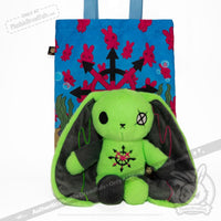 Load image into Gallery viewer, Plushie Dreadfuls - ADHD Rabbit Extra Chaos Edition- Plush Stuffed Animal plush
