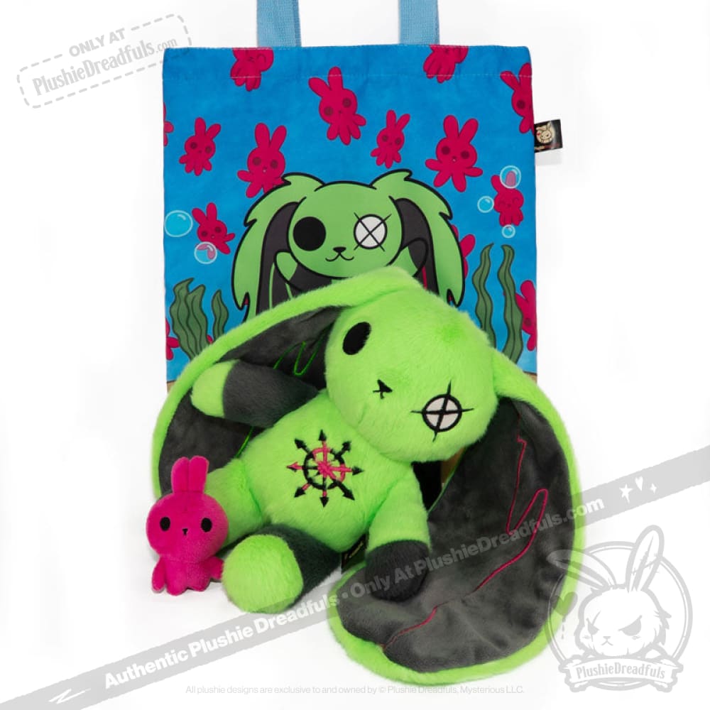Plushie Dreadfuls - ADHD Rabbit Extra Chaos Edition- Plush Stuffed Animal plush