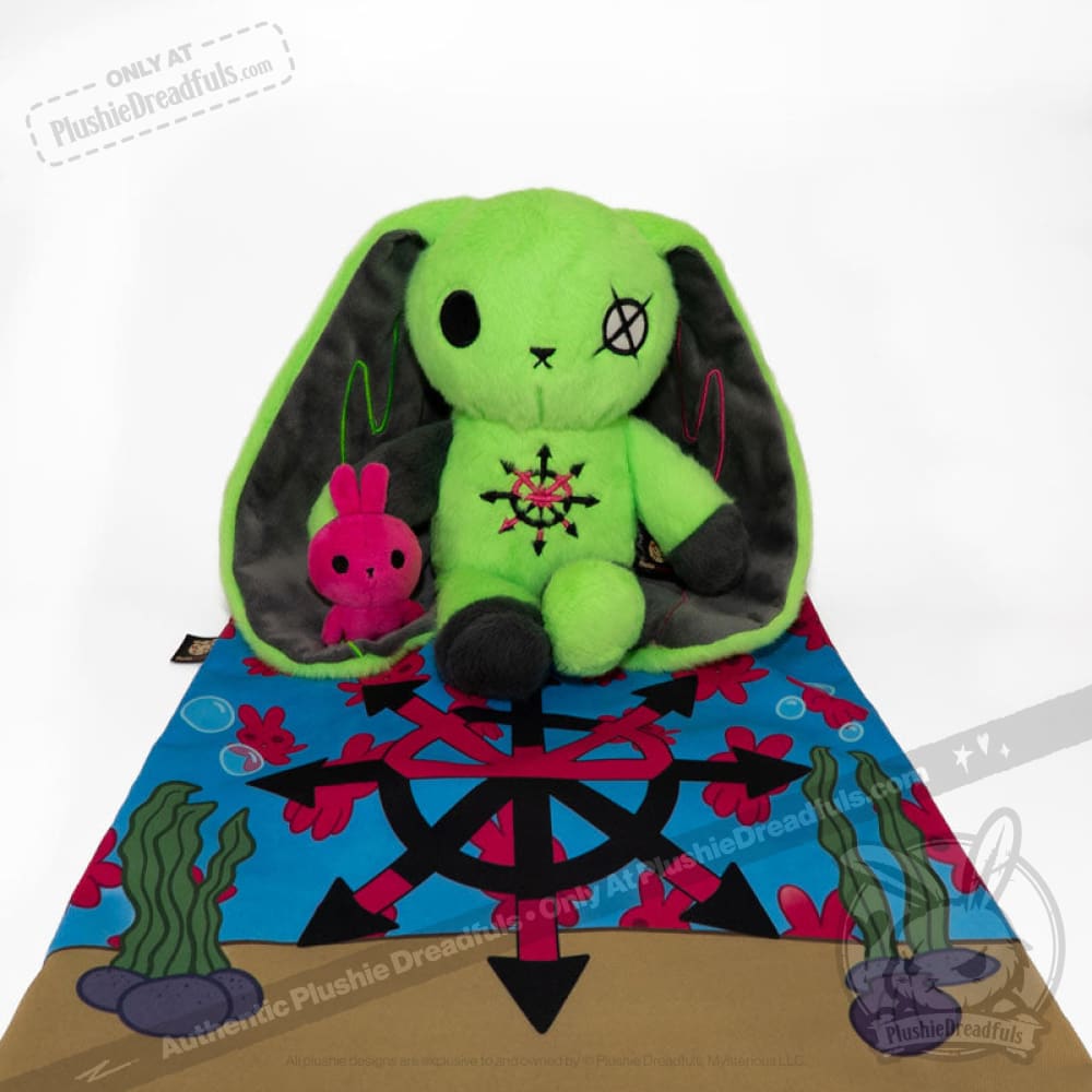 Plushie Dreadfuls - ADHD Rabbit Extra Chaos Edition- Plush Stuffed Animal plush