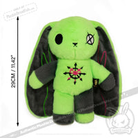 Load image into Gallery viewer, Plushie Dreadfuls - ADHD Rabbit Extra Chaos Edition- Plush Stuffed Animal plush
